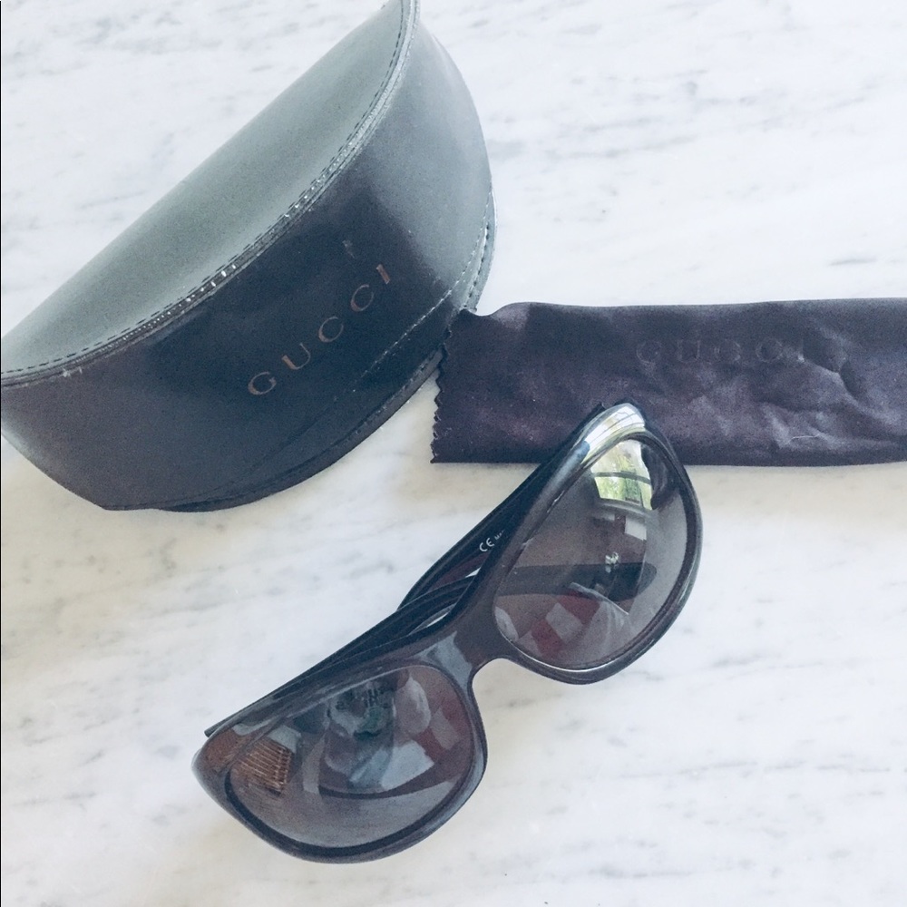 Gucci Tortoise GG 2966/S Sunglasses w/case & cloth